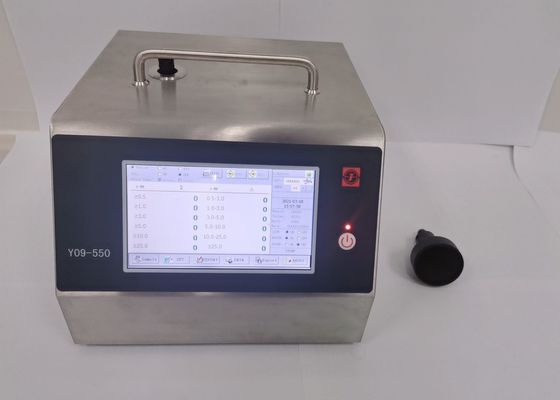 주문 6개 채널과 7 인치 컬러화면 50LPM 레이저 공기 입자 계수기 online manufacture