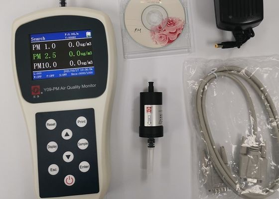주문 PM1 연속적인 미립자 모니터 Y09-PM 휴대용 공기 품질 모니터 10W online manufacture