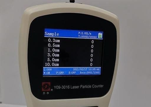 주문 파마 공장 Y09-3016에서 포켓용 공수되는 분진계수계 online manufacture