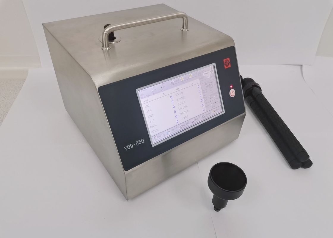 Filter Testing Laser Dust Cleanroom Particle Counter 50LPM